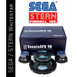 Haut-Parleurs PinSound SonataSPK pour PLUS/NEO - STERN / SEGA Whitestar