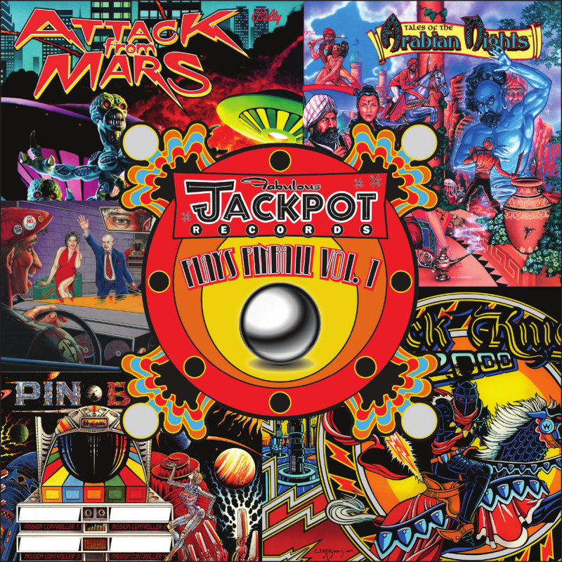 Jackpot Records Pinball Vinyl
