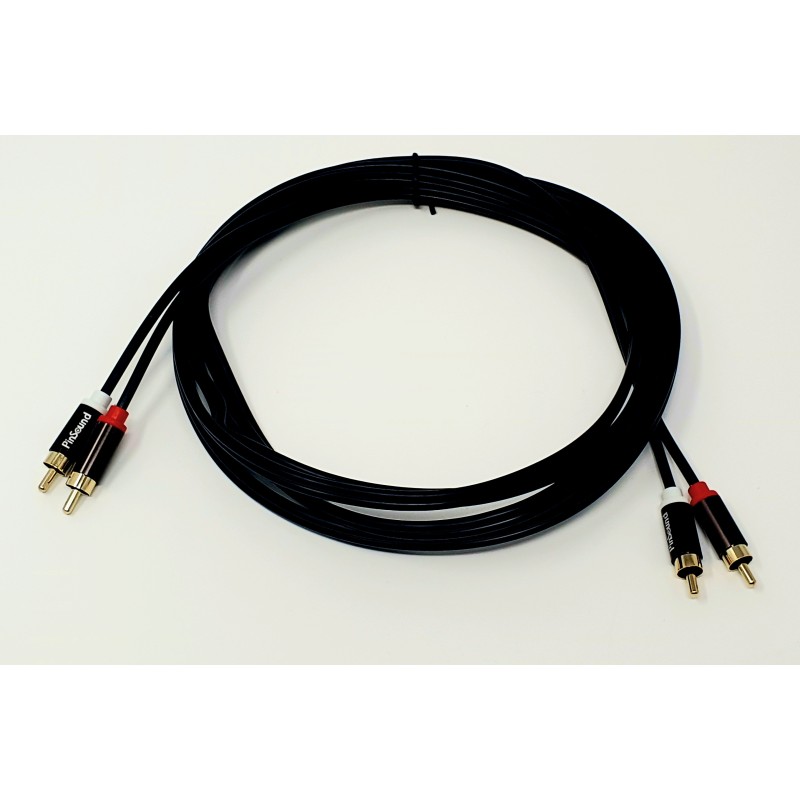 External subwoofer RCA to RCA cable - 3m