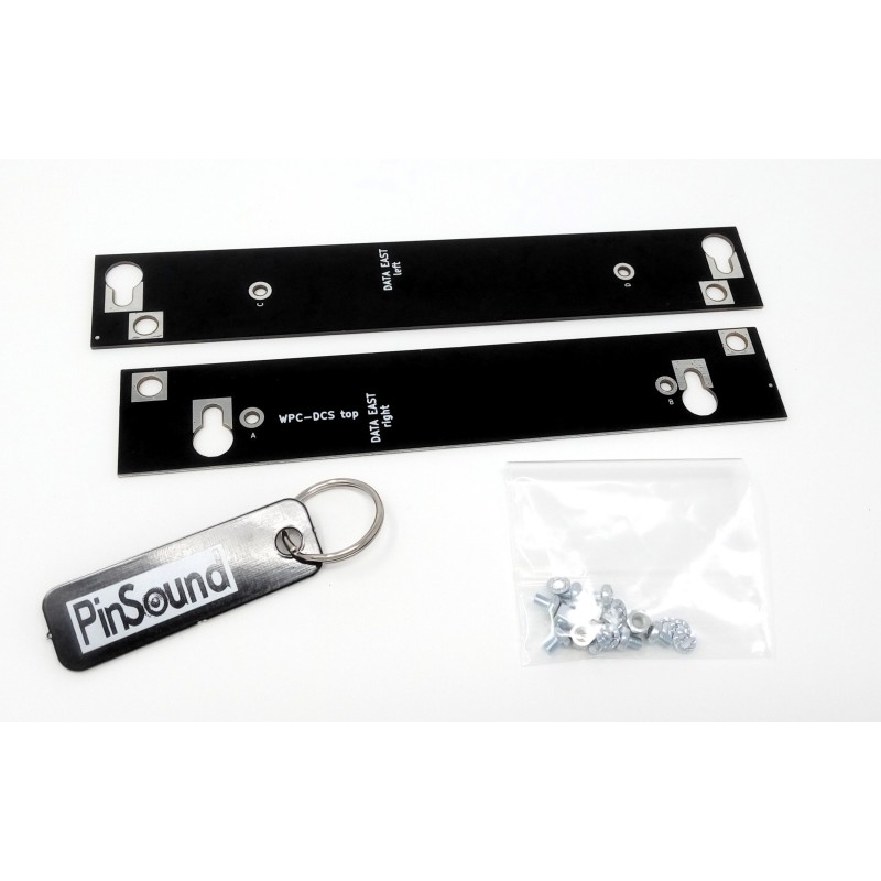 Mounting brackets for PinSound board Mounting brackets for PinSound board