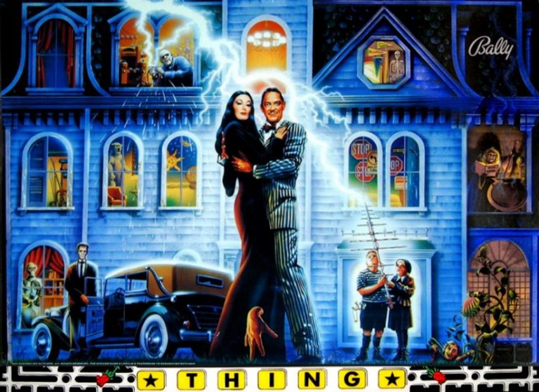 The Addams Family with PinSound upgrades