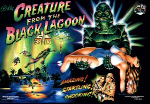 Creature From The Black Lagoon avec les améliorations PinSound