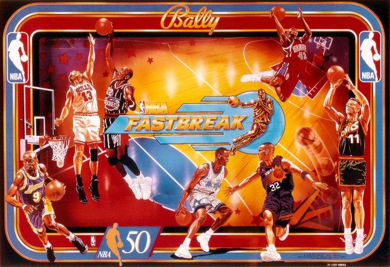 NBA Fastbreak with PinSound upgrades