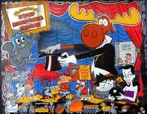 Adventures of Rocky and Bullwinkle and Friends mit PinSound-Erweiterungen