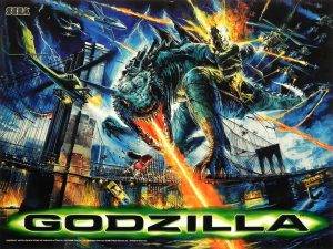 Godzilla (SEGA) mit PinSound-Erweiterungen