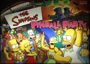 The Simpsons Pinball Party avec les améliorations PinSound