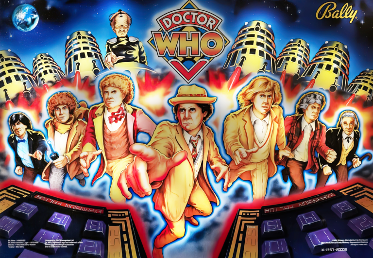 Doctor Who with PinSound upgrades