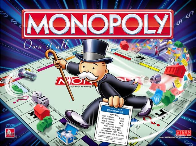 Monopoly avec les améliorations PinSound