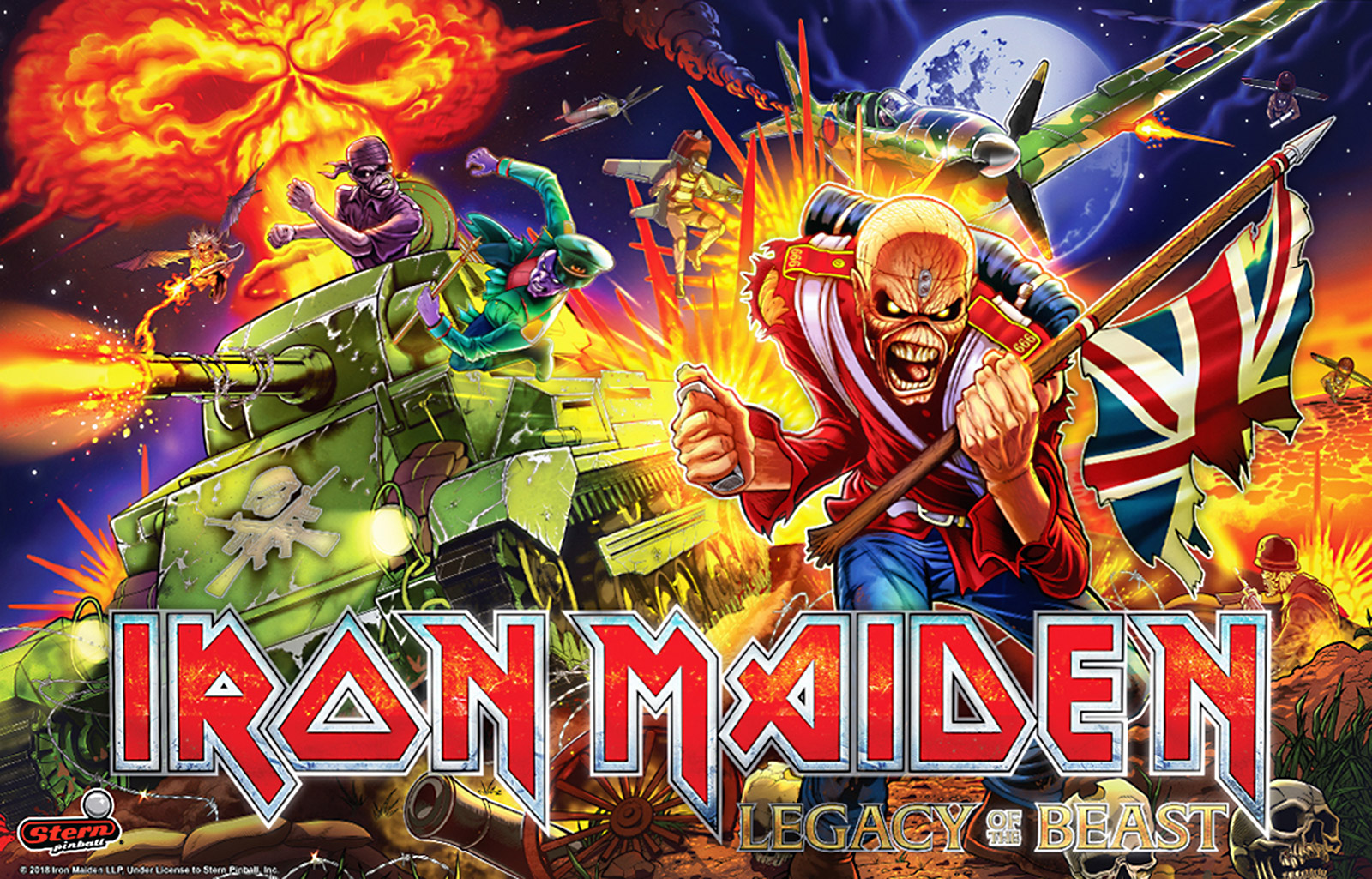 Iron Maiden: Legacy of the Beast (LE) – PinSound