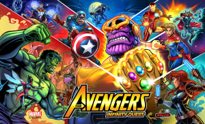 The Avengers Infinity Quest avec les améliorations PinSound