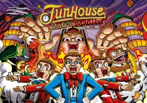 Funhouse Rudy's Nightmare 2.0 with PinSound upgrades