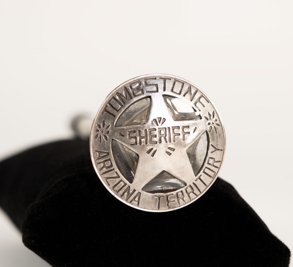 Super Skill Shot Shooter: Sheriff Badge Silver for Cactus Canyon