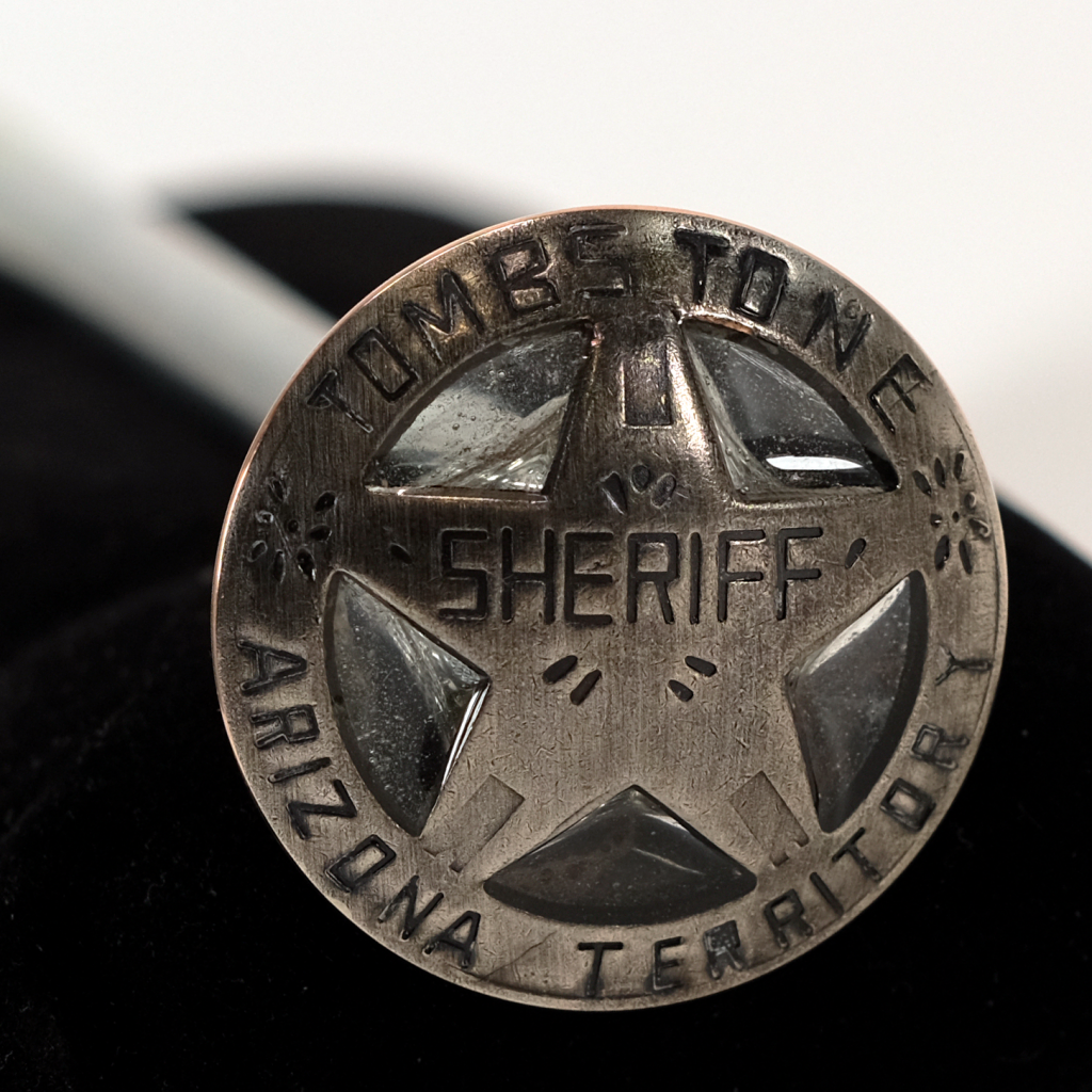 Super Skill Shot Shooter: Sheriff Badge Pewter
