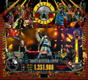 Guns N Roses Not In This Lifetime (Jersey Jack Pinball) avec les améliorations PinSound