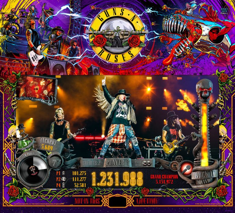 Guns N Roses Not In This Lifetime Collector's Edition with PinSound upgrades