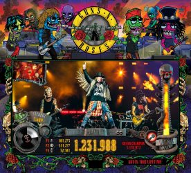 Guns N Roses Not In This Lifetime Standard Edition with PinSound upgrades