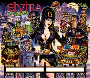 Elvira and the Party Monsters avec les améliorations PinSound
