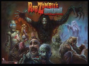 Rob Zombie's Spookshow International avec les améliorations PinSound