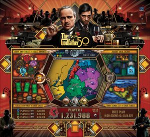 The Godfather (Jersey Jack Pinball) avec les améliorations PinSound