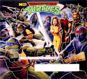 Teenage Mutant Ninja Turtles (Data East) mit PinSound-Erweiterungen