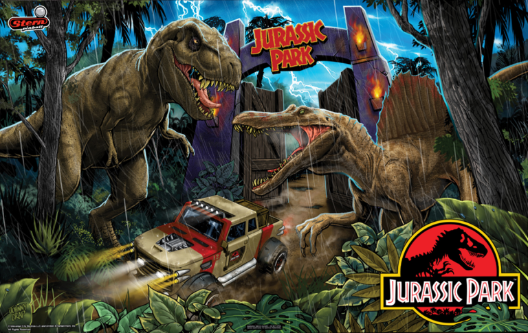 Jurassic Park (LE) with PinSound upgrades