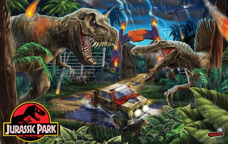 Jurassic Park (Home Edition Plus) with PinSound upgrades