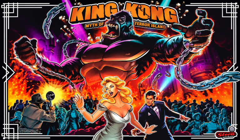 King Kong: Myth of Terror Island (LE) with PinSound upgrades