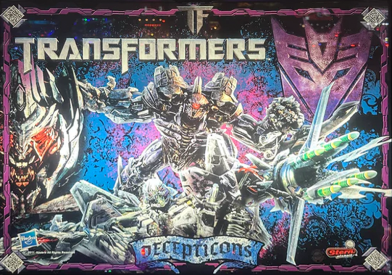Transformers (LE Decepticons) with PinSound upgrades