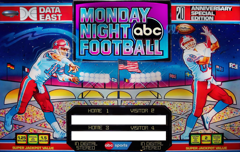 Monday Night Football with PinSound upgrades