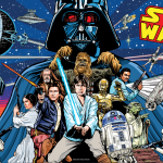 Backglass Star Wars Comic Art Home Edition