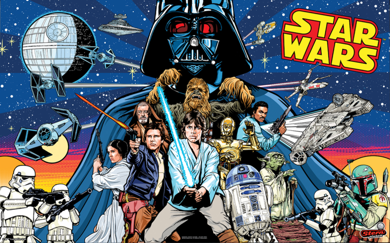 Star Wars Comic Art (Home Edition) with PinSound upgrades