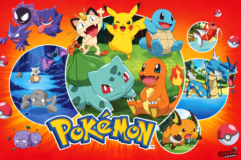 Pok&eacute;mon (Premium) with PinSound upgrades