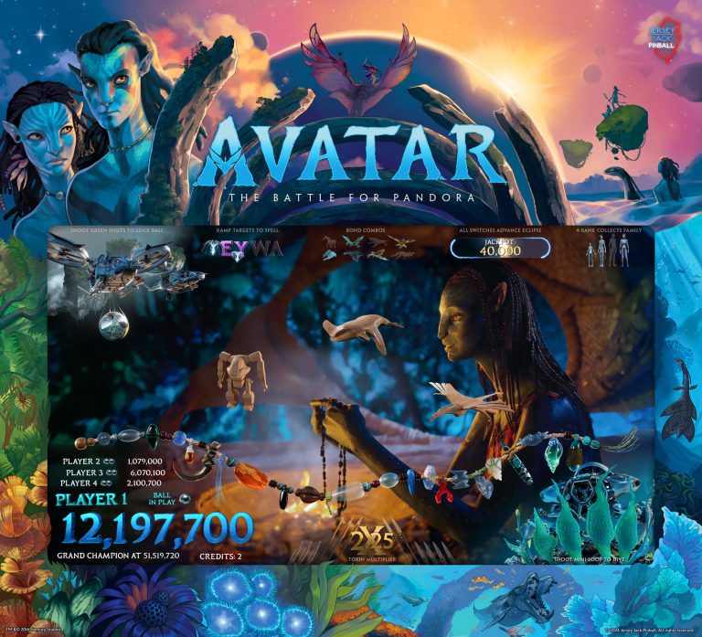 Avatar: The Battle for Pandora (LE) with PinSound upgrades