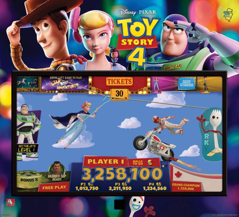 Toy Story 4 (LE) with PinSound upgrades